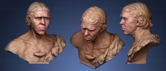 3D модель Неизвестный мужчина 8 (STL)